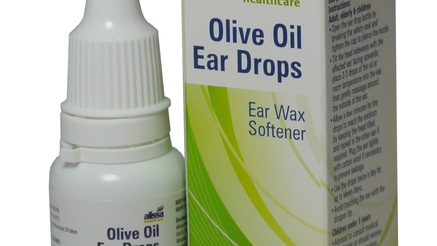 Olive Oil Ear drops (Pack of 10ml)