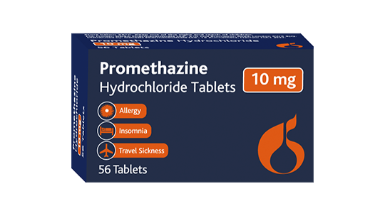 Promethazine 10mg tablets (Pack of 56)